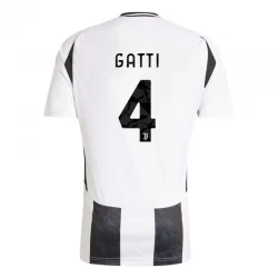 Juventus FC Gatti #4 Fußballtrikot 2024-25 Heimtrikot Herren