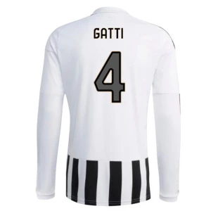 Juventus FC Gatti #4 Fußballtrikot 2026-27 Heimtrikot Herren Langarm