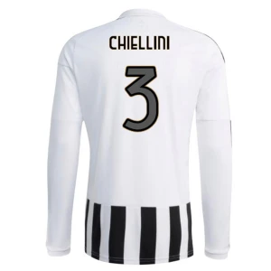 Juventus FC Giorgio Chiellini #3 Fußballtrikot 2026-27 Heimtrikot Herren Langarm