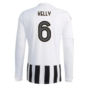 Juventus FC Kelly #6 Fußballtrikot 2026-27 Heimtrikot Herren Langarm
