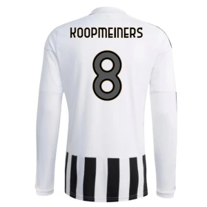 Juventus FC Koopmeiners #8 Fußballtrikot 2026-27 Heimtrikot Herren Langarm