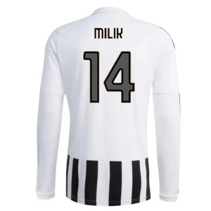 Juventus FC Milik #14 Fußballtrikot 2026-27 Heimtrikot Herren Langarm