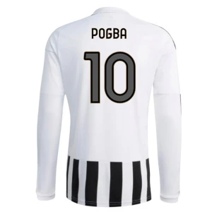 Juventus FC Paul Pogba #10 Fußballtrikot 2026-27 Heimtrikot Herren Langarm