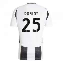 Juventus FC Rabiot #25 Fußballtrikot 2024-25 Heimtrikot Herren