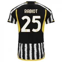 Juventus FC Rabiot #25 Fußballtrikots 2023-24 Heimtrikot Herren