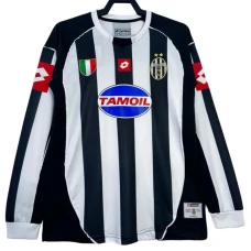 Juventus FC Retro Trikot 2002-03 Heim Herren Langarm