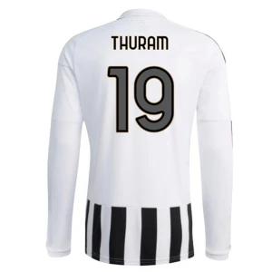 Juventus FC Thuram #19 Fußballtrikot 2026-27 Heimtrikot Herren Langarm