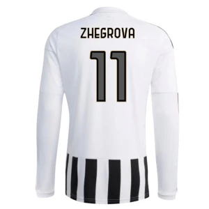 Juventus FC Zhegrova #11 Fußballtrikot 2026-27 Heimtrikot Herren Langarm