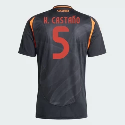 K. Castano #5 Kolumbien Fußballtrikot Copa America 2024 Auswärtstrikot Herren