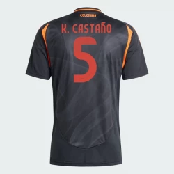 K. Castano #5 Kolumbien Fußballtrikots Copa America 2024 Auswärtstrikot Herren