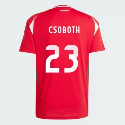 Kevin Csoboth #23 Ungarn Fußballtrikots EM 2024 Heimtrikot Herren