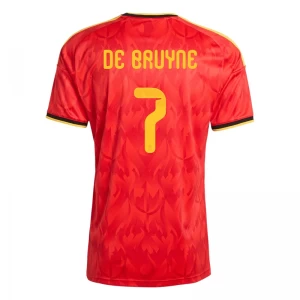 Kevin De Bruyne #7 Belgien Fußballtrikot WM 2026 Heimtrikot Herren
