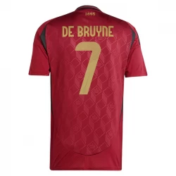 Kevin De Bruyne #7 Belgien Fußballtrikots EM 2024 Heimtrikot Herren