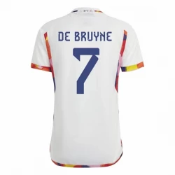 Kevin De Bruyne #7 Belgien Fußballtrikots WM 2022 Auswärtstrikot Herren