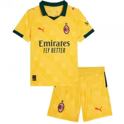 Kinder AC Milan Fußball Trikotsatz 2025-26 Ausweichtrikot