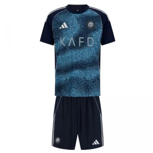 Kinder Al-Nassr FC Fußball Trikotsatz 2025-26 Auswärtstrikot