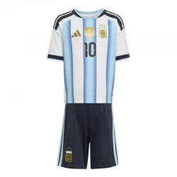 Kinder Argentinien Lionel Messi #10 Fußball Trikotsatz 2026 Heimtrikot