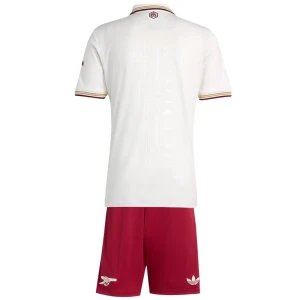 Kinder Arsenal FC Fußball Trikotsatz 2025-26 Ausweichtrikot