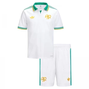 Kinder AS Roma Fußball Trikotsatz 2025-26 Ausweichtrikot