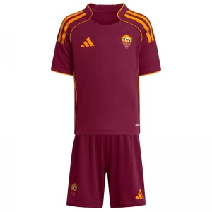 Kinder AS Roma Fußball Trikotsatz 2025-26 Heimtrikot