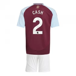 Kinder Aston Villa Cash #2 Fußball Trikotsatz 2024-25 Heimtrikot