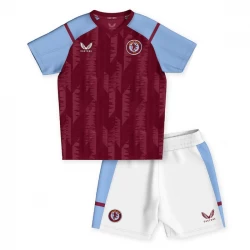 Kinder Aston Villa Fußball Trikotsatz 2023-24 Heimtrikot