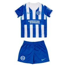 Kinder Brighton Hove Albion Fußball Trikotsatz 2025-26 Heimtrikot
