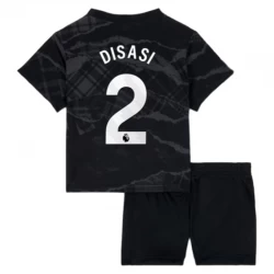 Kinder Chelsea FC Fußball Trikotsatz Disasi #2 2024-25 Ausweichtrikot