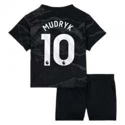 Kinder Chelsea FC Fußball Trikotsatz Mykhailo Mudryk #10 2024-25 Ausweichtrikot