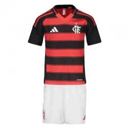 Kinder CR Flamengo Fußball Trikotsatz 2025-26 Heimtrikot