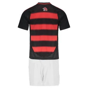Kinder CR Flamengo Fußball Trikotsatz 2025-26 Heimtrikot