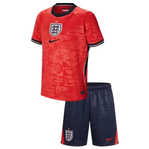 Kinder England Fußball Trikotsatz WM 2026 Auswärtstrikot
