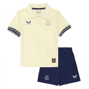 Kinder Everton FC Fußball Trikotsatz 2025-26 Auswärtstrikot