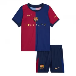 Kinder FC Barcelona Fußball Trikotsatz 2024-25 Coldplay Heimtrikot