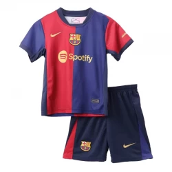 Kinder FC Barcelona Fußball Trikotsatz 2024-25 Heimtrikot