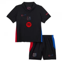 Kinder FC Barcelona Fußball Trikotsatz 2024-25 New Spotify Logo Auswärtstrikot