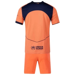 Kinder FC Barcelona Fußball Trikotsatz 2025-26 Ausweichtrikot
