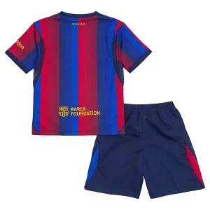 Kinder FC Barcelona Fußball Trikotsatz 2026-27 Heimtrikot