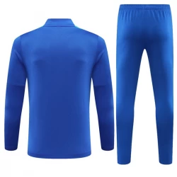 Kinder FC Barcelona Trainingsanzüge Sweatshirt 2023-24 Blau