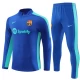 Kinder FC Barcelona Trainingsanzüge Sweatshirt 2023-24 Blau