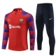 Kinder FC Barcelona Trainingsanzüge Sweatshirt 2023-24 Rot