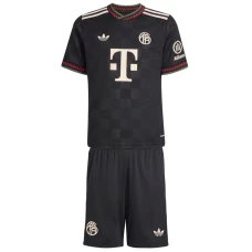 Kinder FC Bayern München Fußball Trikotsatz 2025-26 Ausweichtrikot