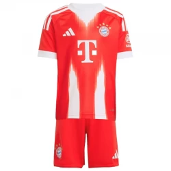 Kinder FC Bayern München Fußball Trikotsatz 2025-26 Heimtrikot