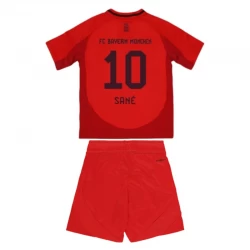 Kinder FC Bayern München Sane #10 Fußball Trikotsatz 2024-25 Heimtrikot