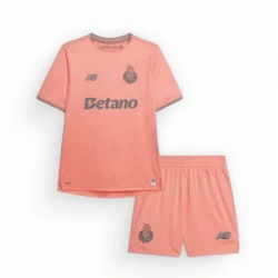 Kinder FC Porto Fußball Trikotsatz 2025-26 Auswärtstrikot
