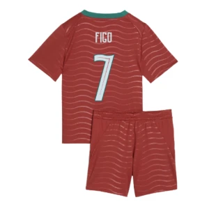 Kinder Figo #7 Portugal Fußball Trikotsatz WM 2026 Heimtrikot