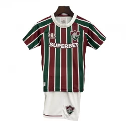 Kinder Fluminense Fußball Trikotsatz 2025-26 Heimtrikot