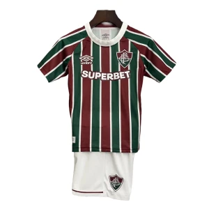 Kinder Fluminense Fußball Trikotsatz 2025-26 Heimtrikot