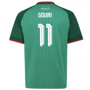 Kinder Gouiri #11 Algerien Fußball Trikotsatz WM 2026 Auswärtstrikot