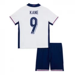 Kinder Harry Kane #9 England Fußball Trikotsatz EM 2024 Heimtrikot